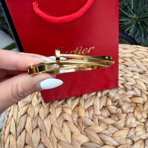 Pulsera Cartier Juste un Clou en oro amarillo con diamantes