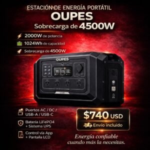 OUPES EXODUS 2000W